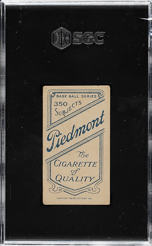 1909-1911 T206 White Border George Mullin with Bat SGC VG 3