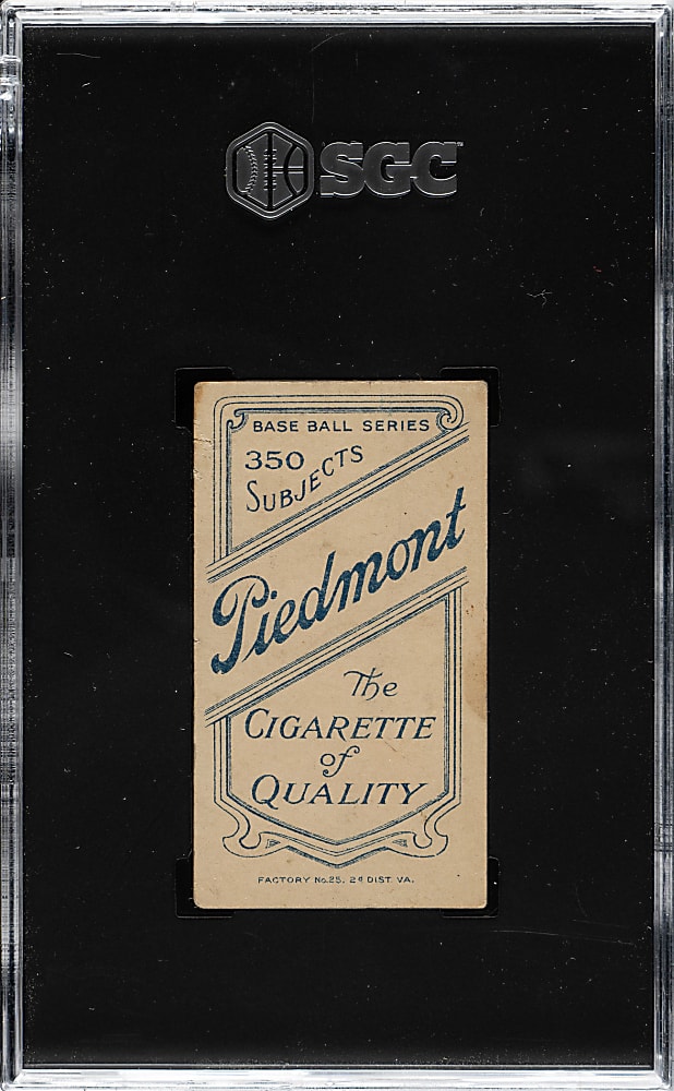 1909-1911 T206 White Border Woodie Thornton Southern Leaguer SGC VG 3