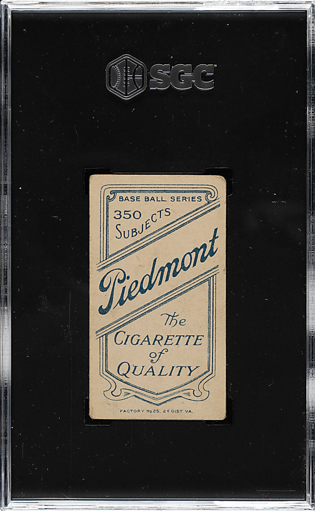 1909-1911 T206 White Border Ed Abbaticchio Brown Sleeves SGC VG 3