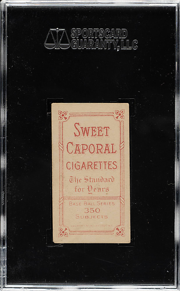 1909-1911 T206 White Border Boss Schmidt Throwing SGC VG 40