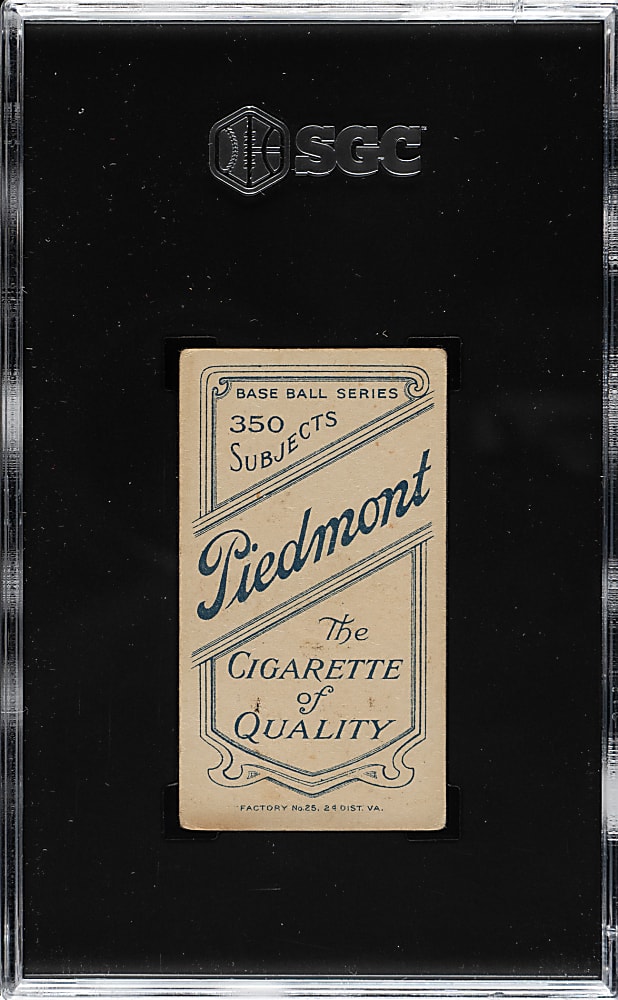 1909-1911 T206 White Border Carl Lundgren Kansas City SGC VG 3