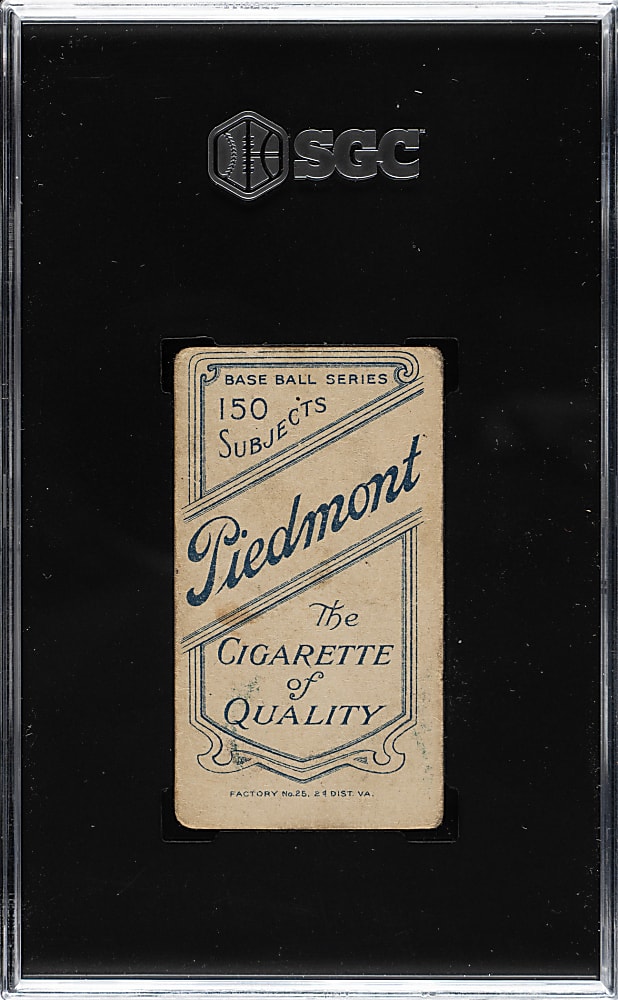 1909-1911 T206 White Border Howie Camnitz Arms Folded SGC GOOD+ 2.5