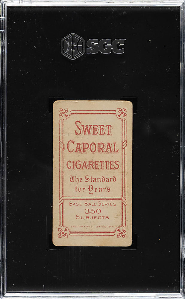 1909-1911 T206 White Border J.J. Clarke SGC GOOD 2