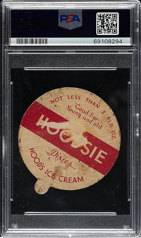 1938 Dixie Lids Football Bronko Nagurski Small PSA POOR 1