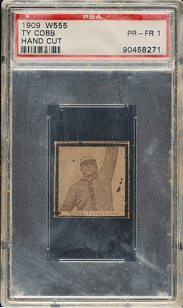 1909 W555 Ty Cobb PSA POOR 1