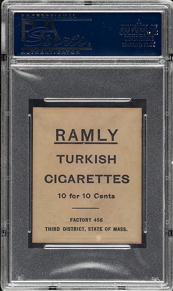 1909 T204 Ramly Tobacco Mike Kahoe PSA VG-EX 4