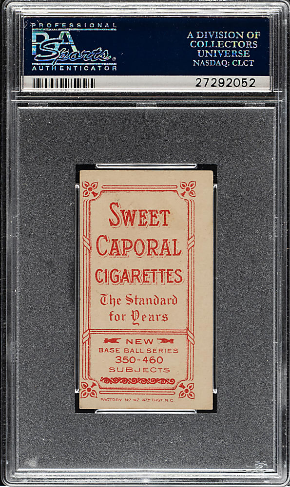 1909-1911 T206 White Border Germany Schaefer Washington PSA VG-EX 4