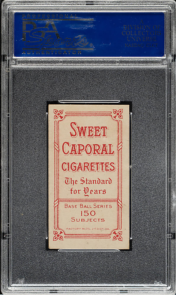 1909-1911 T206 White Border Bill Shipke PSA EX 5