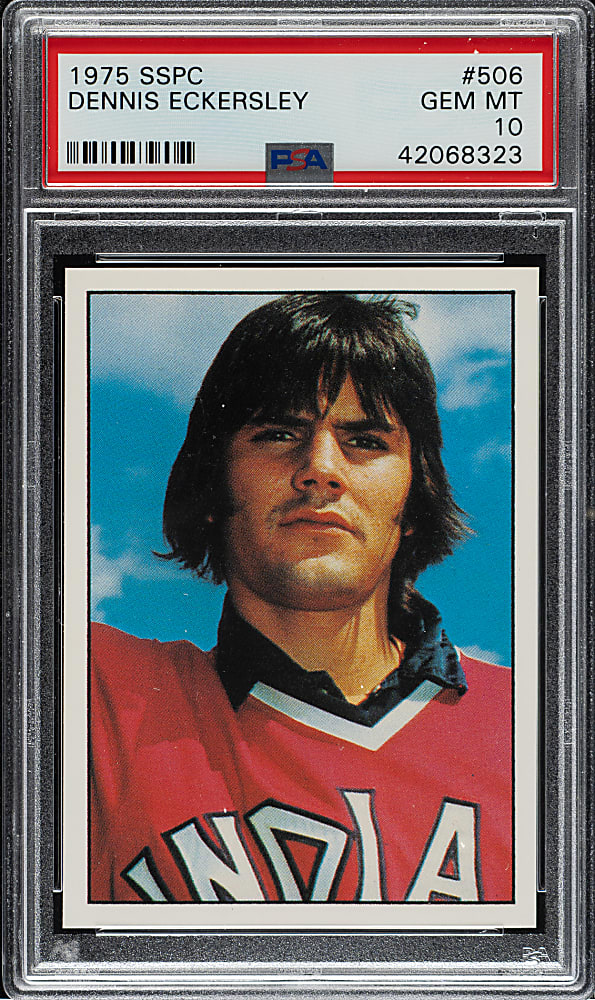1975 SSPC #506 Dennis Eckersley PSA GEM MINT 10