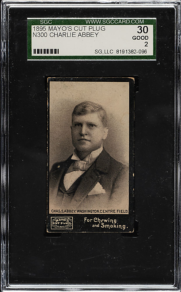 1895 N300 Mayo's Cut Plug Charlie Abbey SGC GOOD 30
