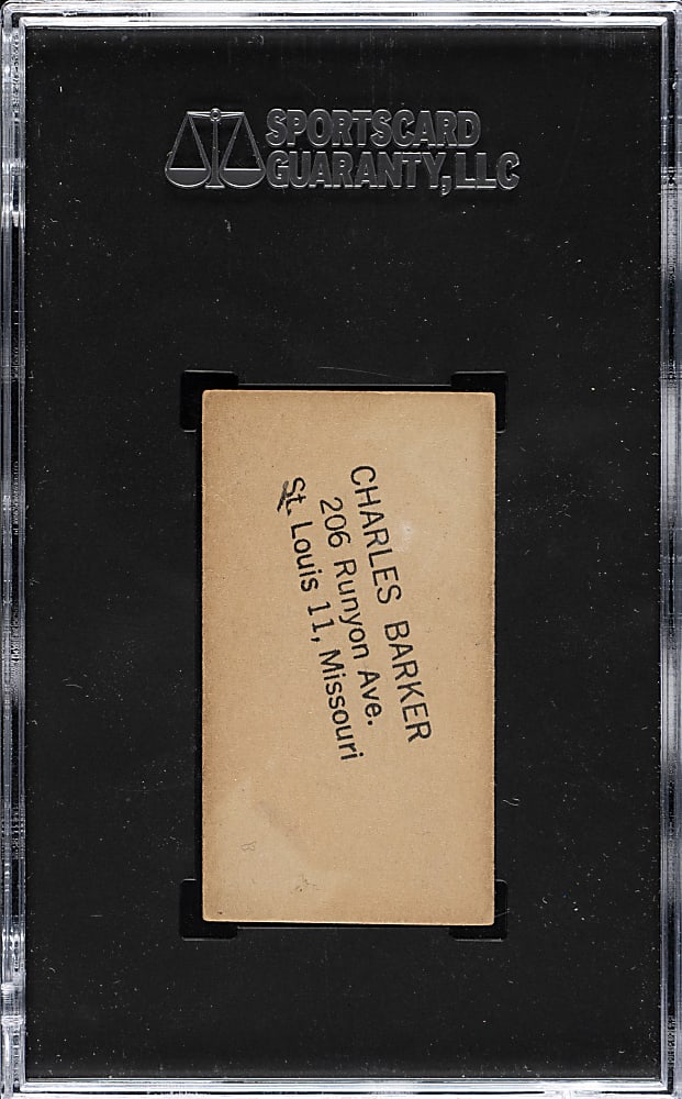 1888 N172 Old Judge Walt Wilmot SGC FAIR 1.5