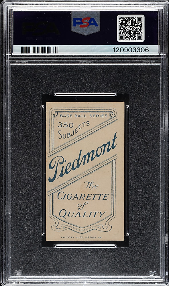 1909-1911 T206 White Border Gabby Street Portrait PSA EX-MT 6 (MC)