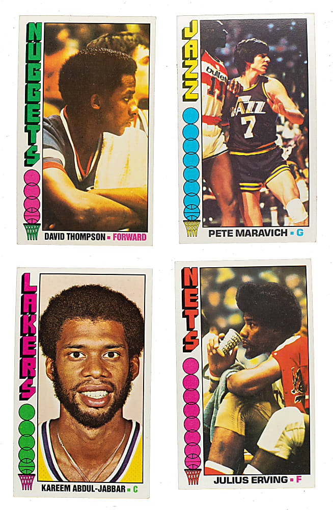 1976-1977 Topps Basketball Complete Set (144)