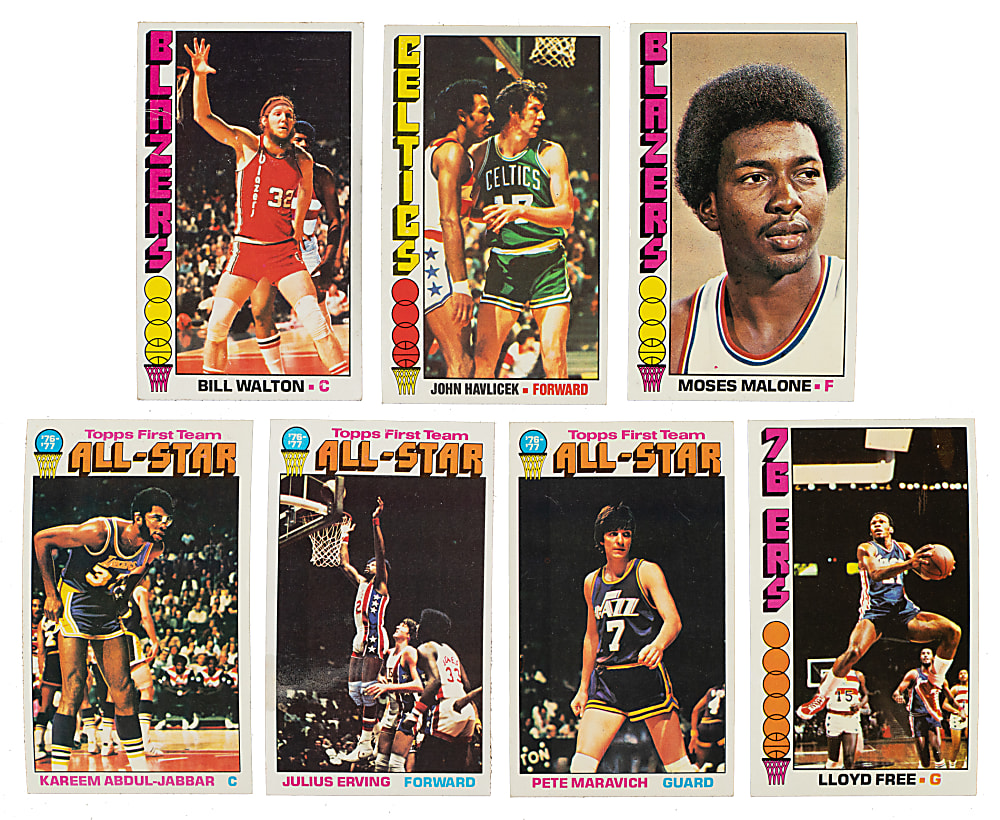 1976-1977 Topps Basketball Complete Set (144)