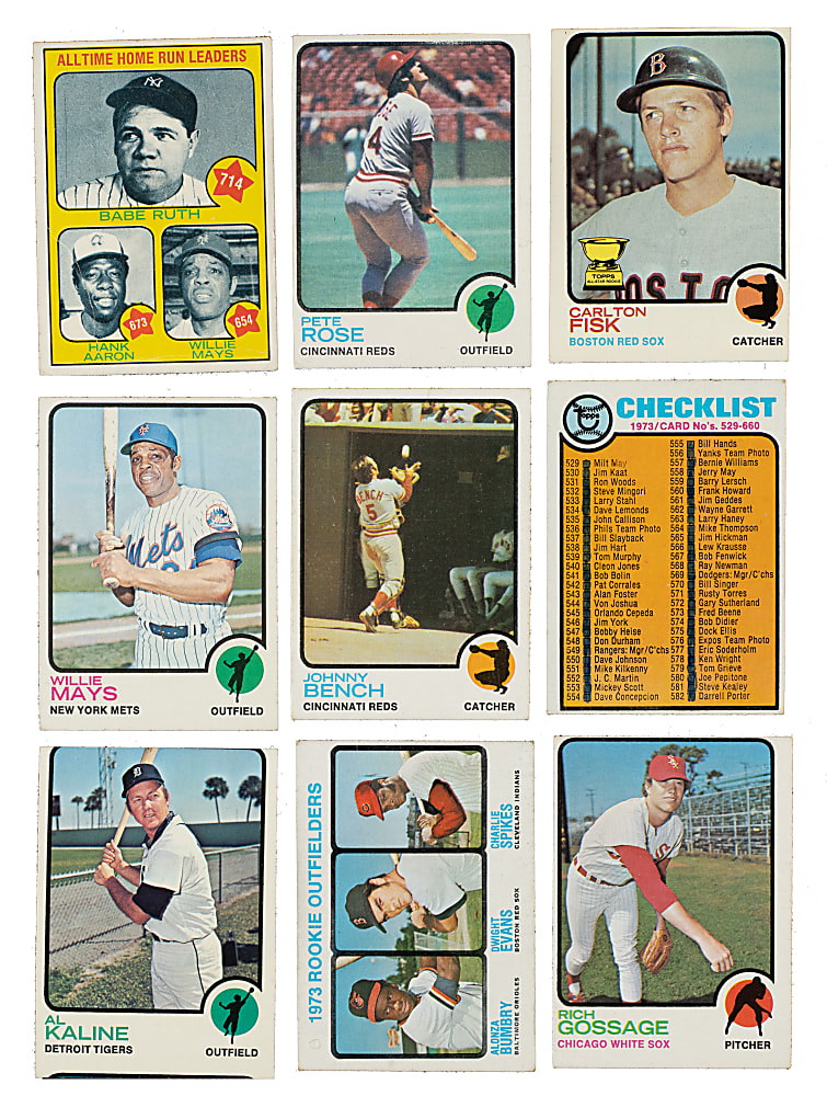 1973 Topps Near-Complete Set (659/660)