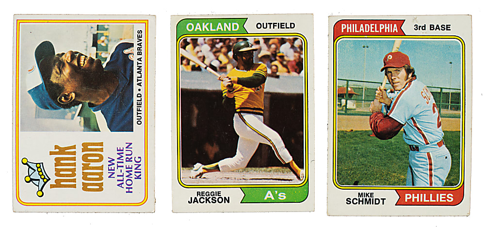 1974 Topps Complete Set (660) Plus Traded Series (44) and Team Checklists (24)