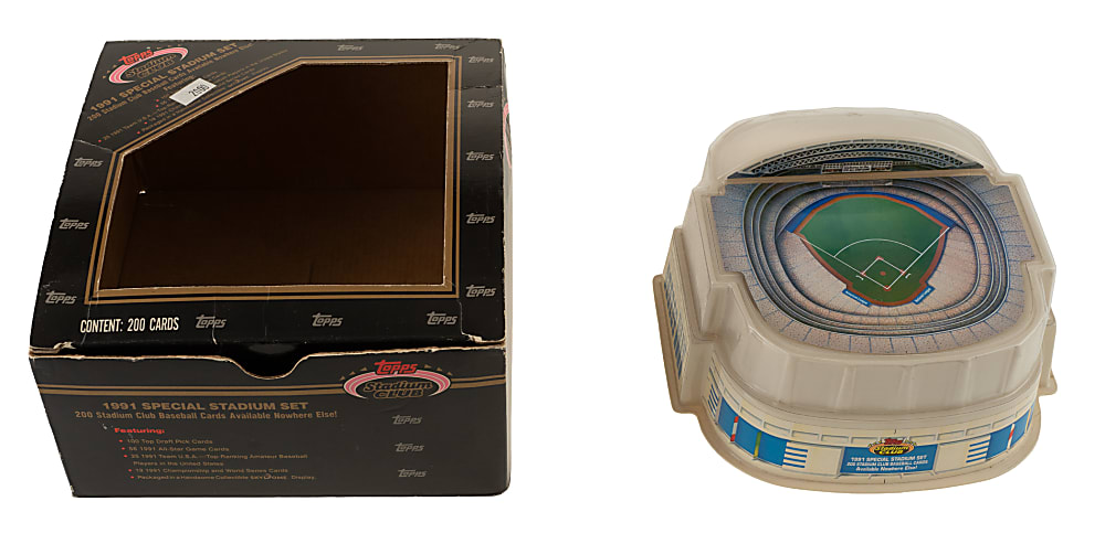 1991 to 1993 Topps Stadium Club Complete and Near-Complete Set Collection (4 Sets, 2,455 Cards)