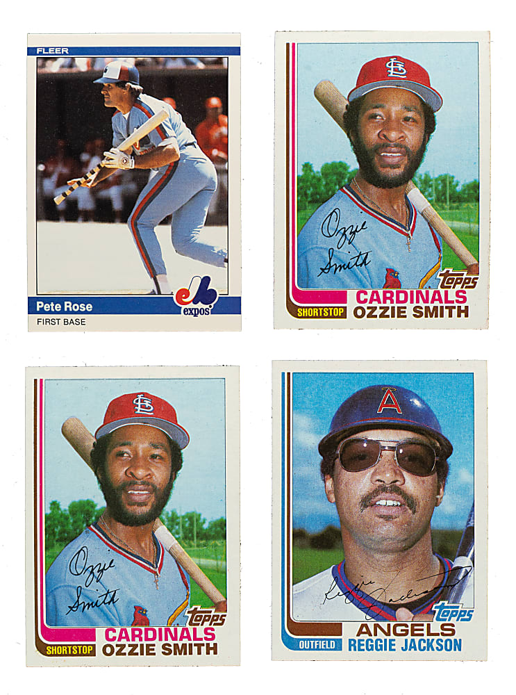 1982 Topps Traded and 1984 Fleer Update Near-Complete Set Trio (3 Sets, 389 Cards)