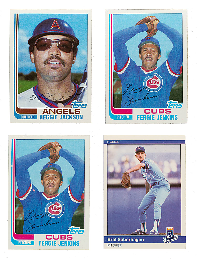 1982 Topps Traded and 1984 Fleer Update Near-Complete Set Trio (3 Sets, 389 Cards)