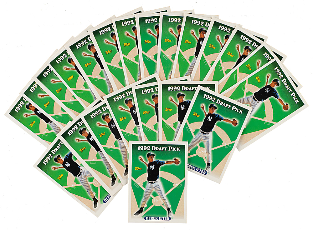 1993 Topps #98 Derek Jeter Rookie Collection (22)