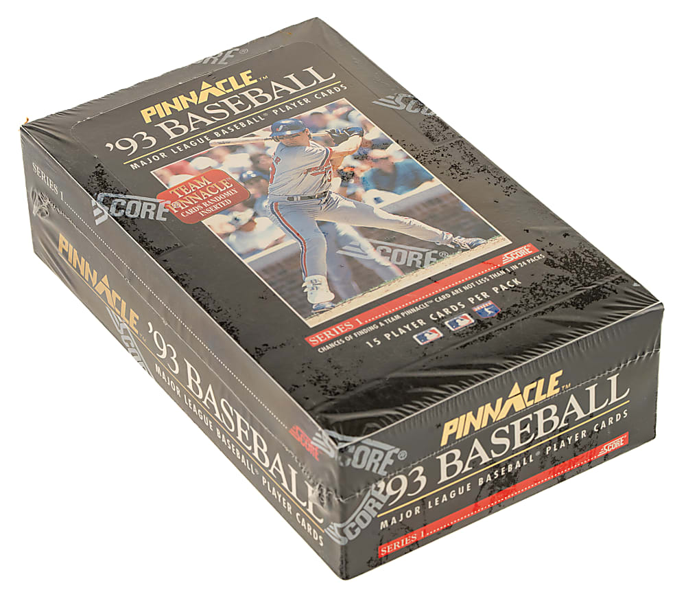 1993 Pinnacle Super Pack First Series Factory Sealed Unopened Hobby Box (24 Packs)