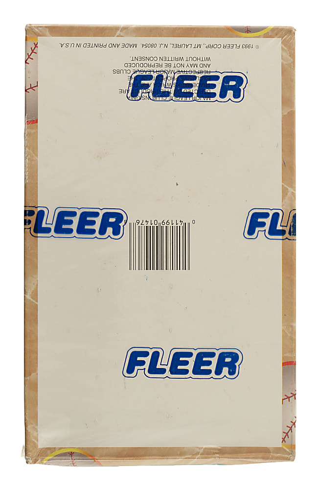 1993 Fleer Ultra First Series Factory Sealed Unopened Hobby Box (36 Packs)
