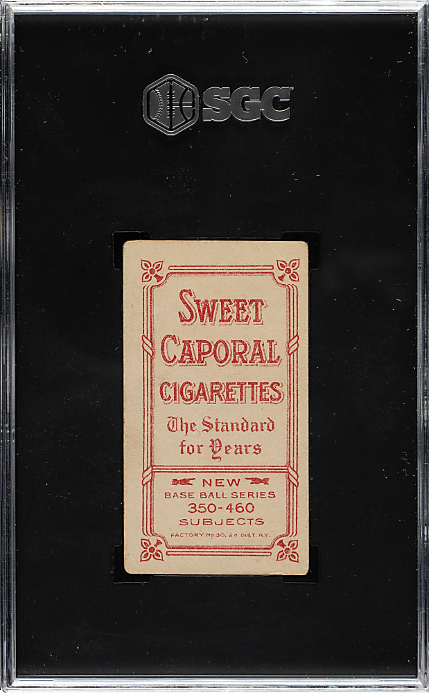 1909-1911 T206 White Border Fred Merkle Throwing SGC VG 3