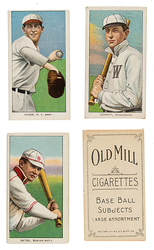 1909-1911 T206 White Border Collection (16) Including Old Mill, Tolstoi, and Polar Bear Backs