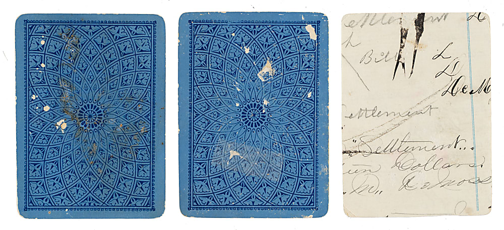 1888 WG1 Card Game Trio: Al Meyers, Billy O'Brien, and Sam Thompson