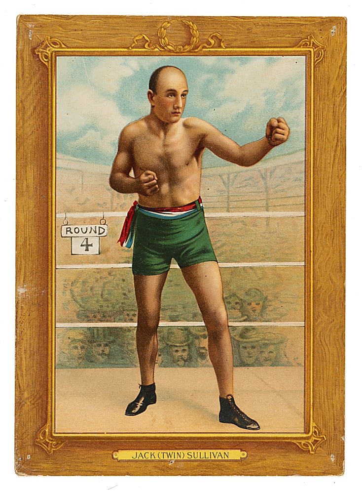 1911 T9 Turkey Red Boxing #56 Jack (Twin) Sullivan