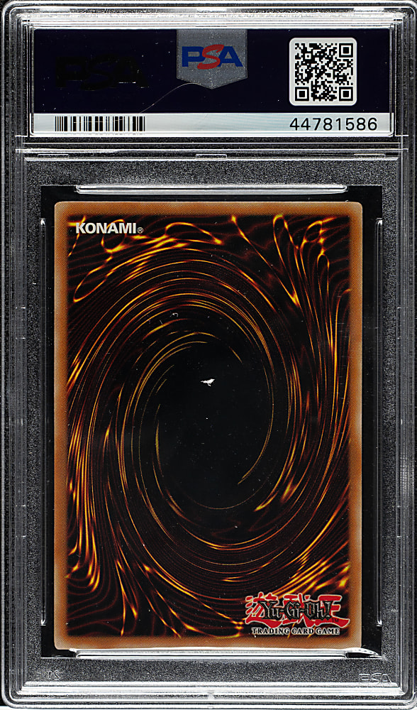 2005 Yu-Gi-Oh! Flaming Eternity 1st Edition #EN005 Sacred Phoenix of Nepthys Ultimate Rare PSA MINT 9