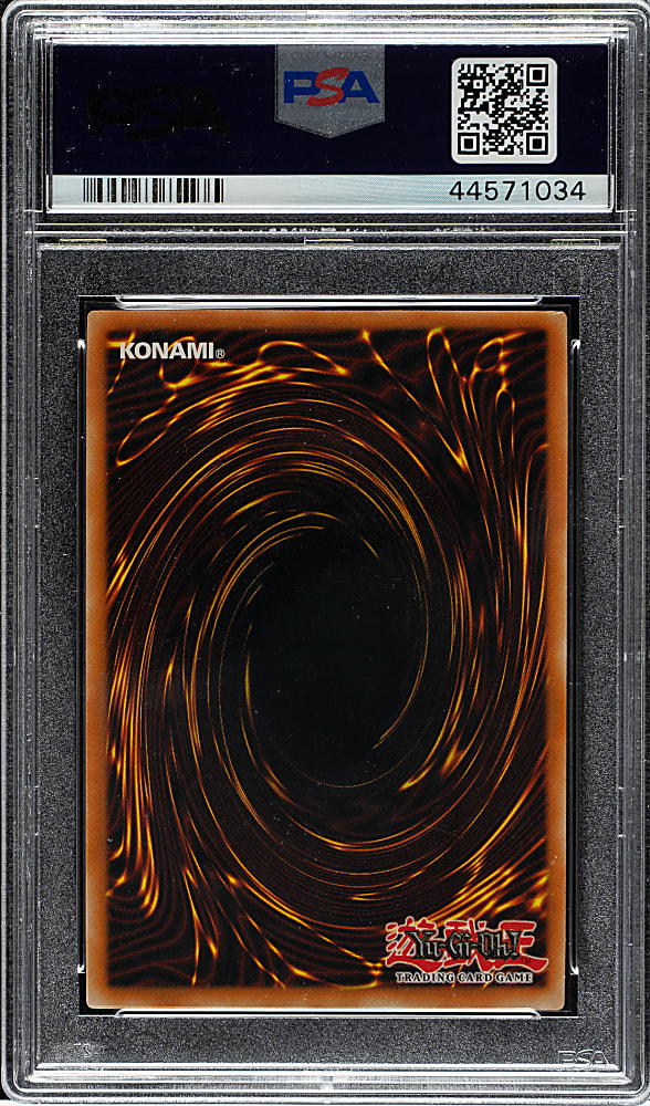 2005 Yu-Gi-Oh! Flaming Eternity 1st Edition #EN005 Sacred Phoenix of Nepthys Super Rare PSA MINT 9