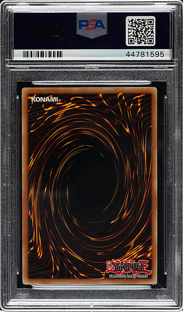 2005 Yu-Gi-Oh! Flaming Eternity 1st Edition #EN008 SIlent Swordsman Lv5 Ultimate Rare PSA MINT 9