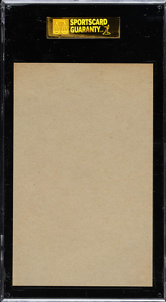 1947-1966 Exhibits Bob Lemon No Glove Showing SGC NM 84