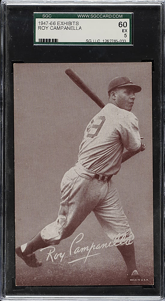 1947-1966 Exhibits Roy Campanella SGC EX 60