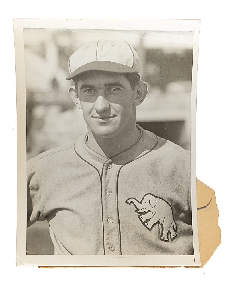 1929 Mickey Cochrane Original Pacific & Atlantic News Service Photograph - PSA/DNA Type I