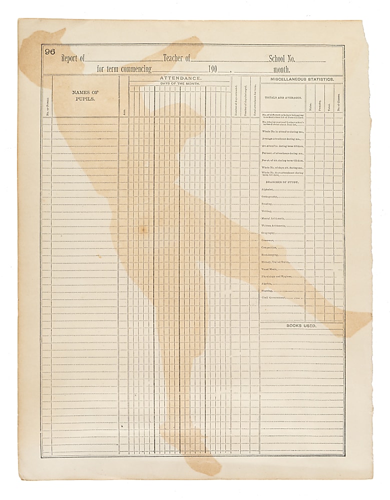 Circa 1906 Index Magazine Fred Clarke Supplement