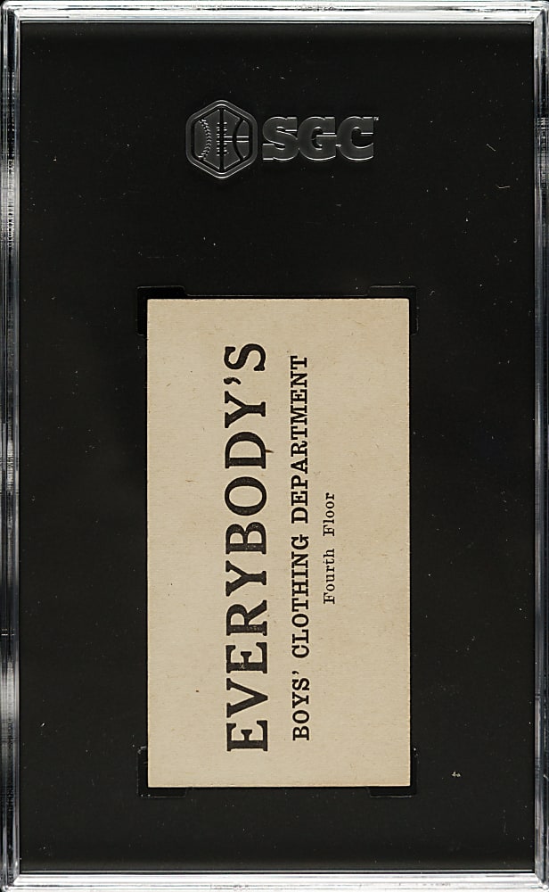 1916 M101-4 Everybody's Clothing Store (Type 1) #131 "Hy" Myers SGC VG/EX 4