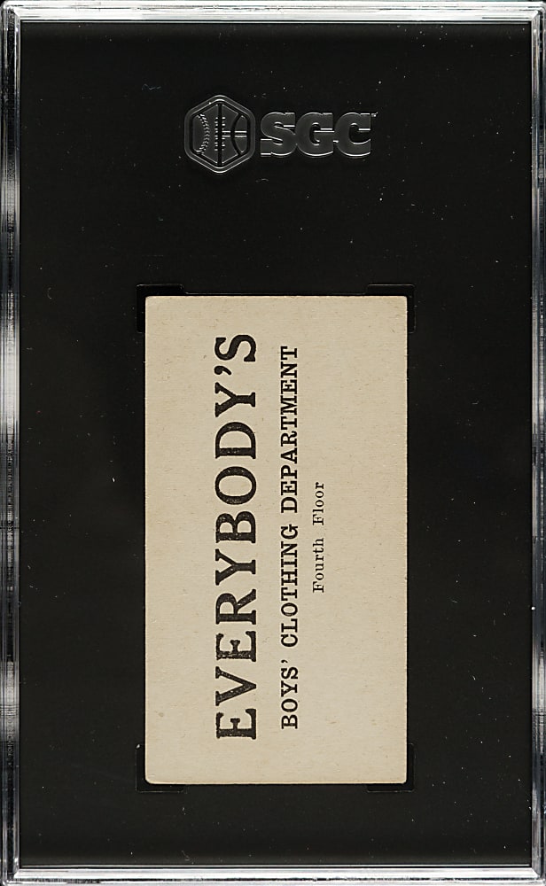 1916 M101-4 Everybody's Clothing Store (Type 1) #127 Geo. Moriarty SGC VG/EX 4