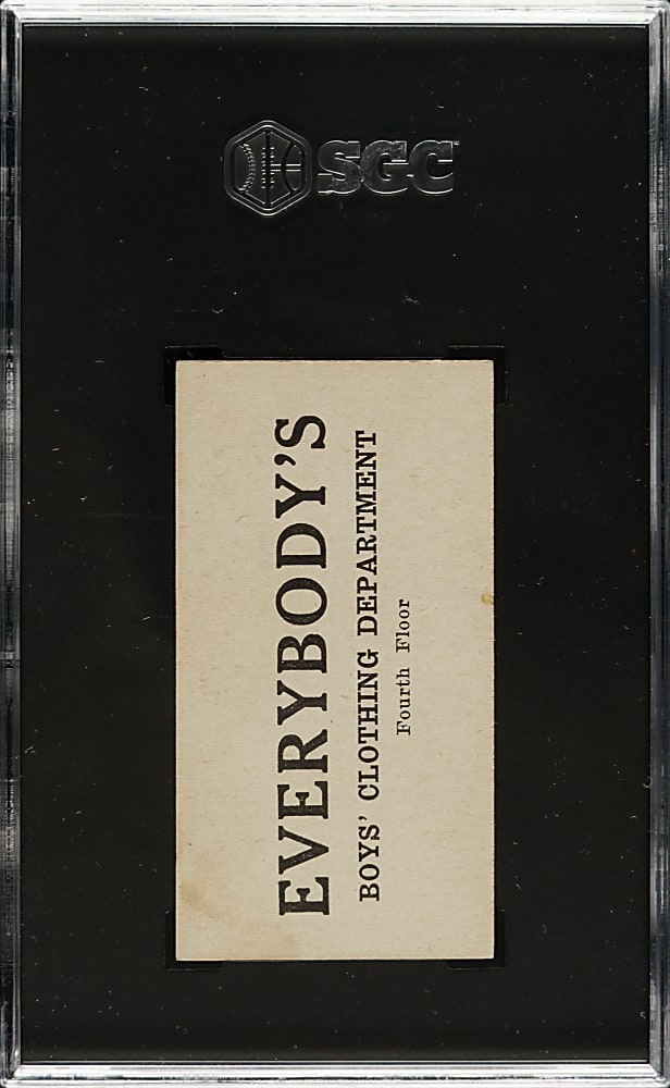 1916 M101-4 Everybody's Clothing Store (Type 1) #132 J.A. Niehoff SGC VG/EX 4