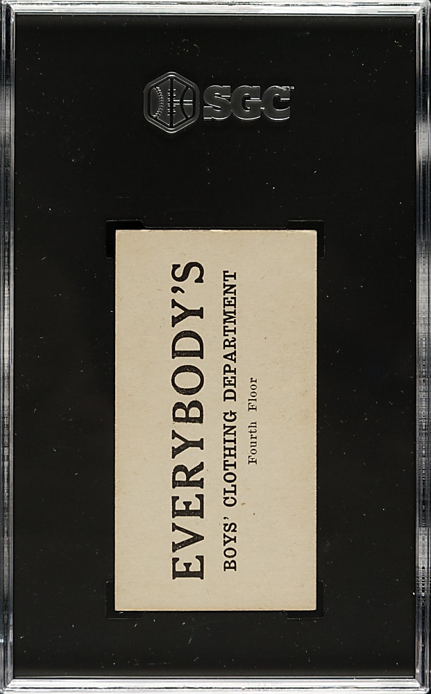 1916 M101-4 Everybody's Clothing Store (Type 1) #128 Guy Morton SGC EX 5