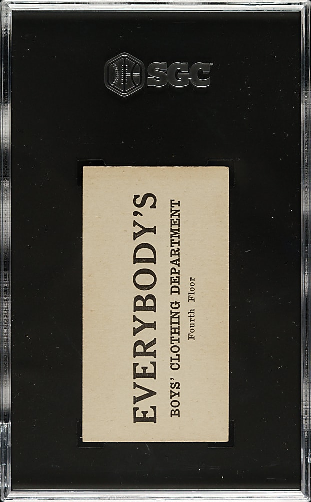 1916 M101-4 Everybody's Clothing Store (Type 1) #124 Fred Mollwitz SGC EX 5 - 1 of 3 - Highest Graded!