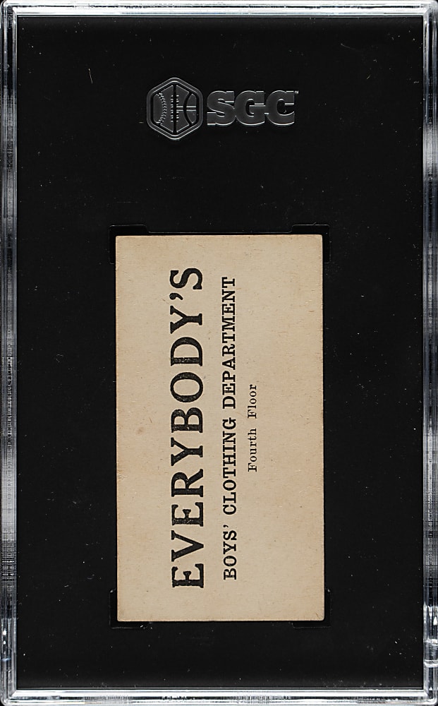 1916 M101-4 Everybody's Clothing Store (Type 1) #127 Geo. Moriarty SGC EX 4.5