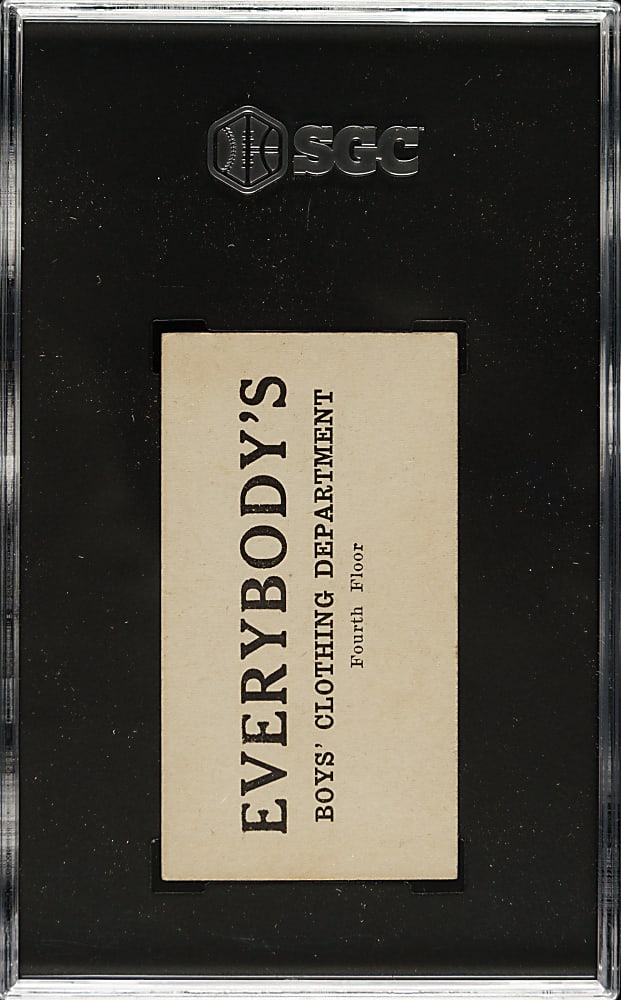 1916 M101-4 Everybody's Clothing Store (Type 1) #127 Geo. Moriarty SGC EX 5