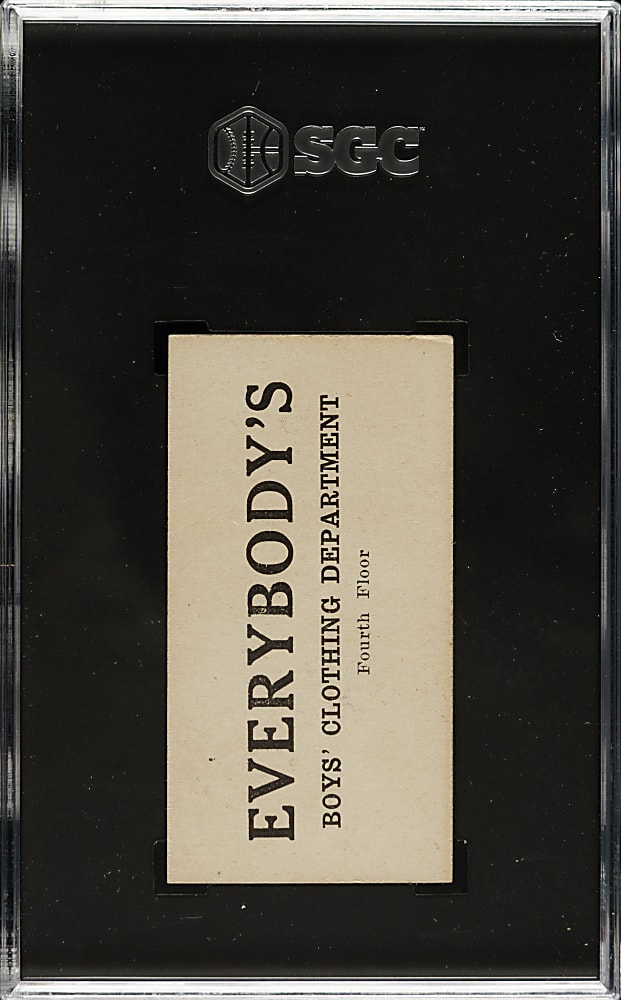 1916 M101-4 Everybody's Clothing Store (Type 1) #129 Mike Mowrey SGC EX 5 - 1 of 2 - Highest Graded!