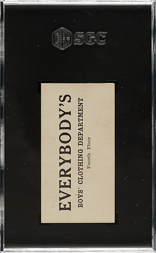 1916 M101-4 Everybody's Clothing Store (Type 1) #126 Ray Morgan SGC EX+ 5.5