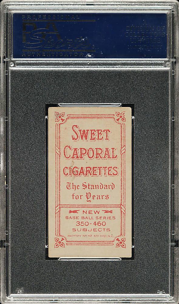 1909-1911 T206 White Border Doc Crandall Portrait with Cap PSA VG-EX+ 4.5