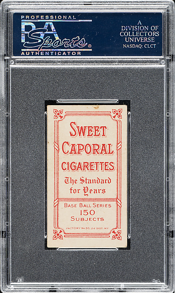 1909-1911 T206 White Border Fred Tenney PSA VG 3