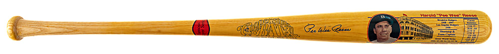 Pee Wee Reese Signed Cooperstown Bat - JSA