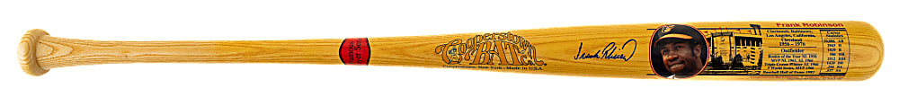 Frank Robinson Signed Cooperstown Bat - JSA
